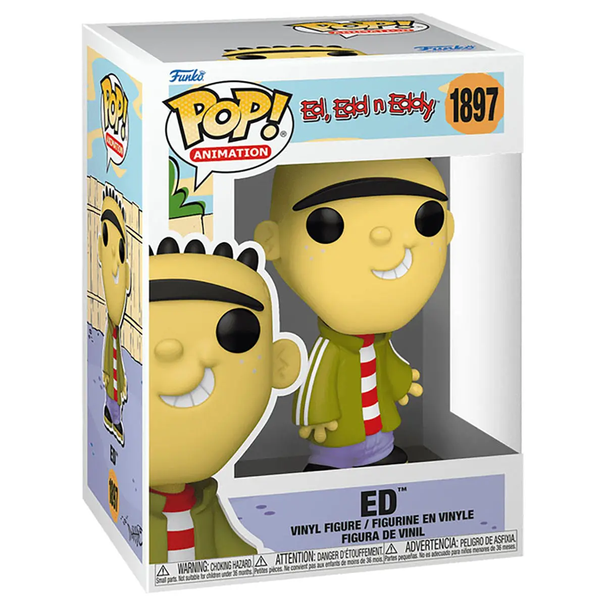 Funko Pop! Animation: Ed, Edd N Eddy: Ed Vinyl Figure With Chase #1897 1