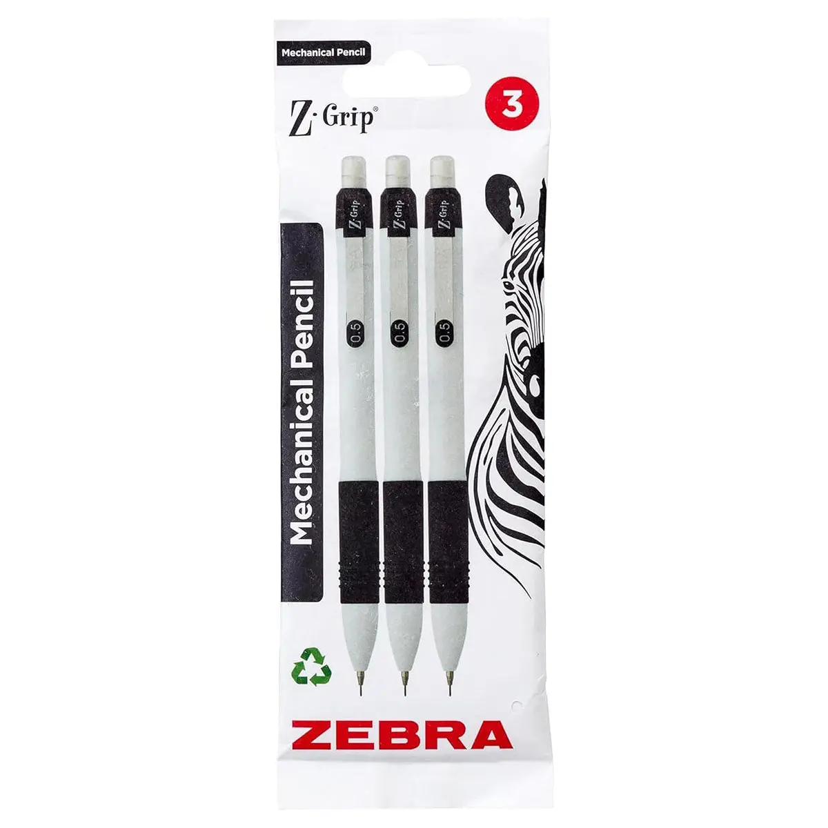 Z Grip Mechanical Pencil 0.5Mm 3Pk 1