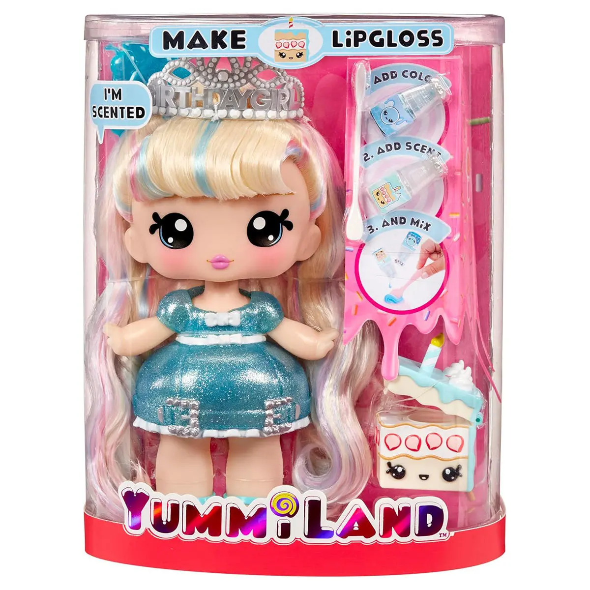 Yummiland Lipgloss Callie Birthday Cake Doll 1