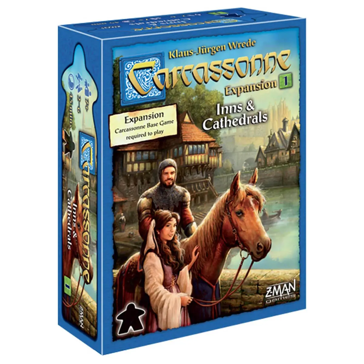 Carcassonne: Inns & Cathedrals Expansion 1 Game 1