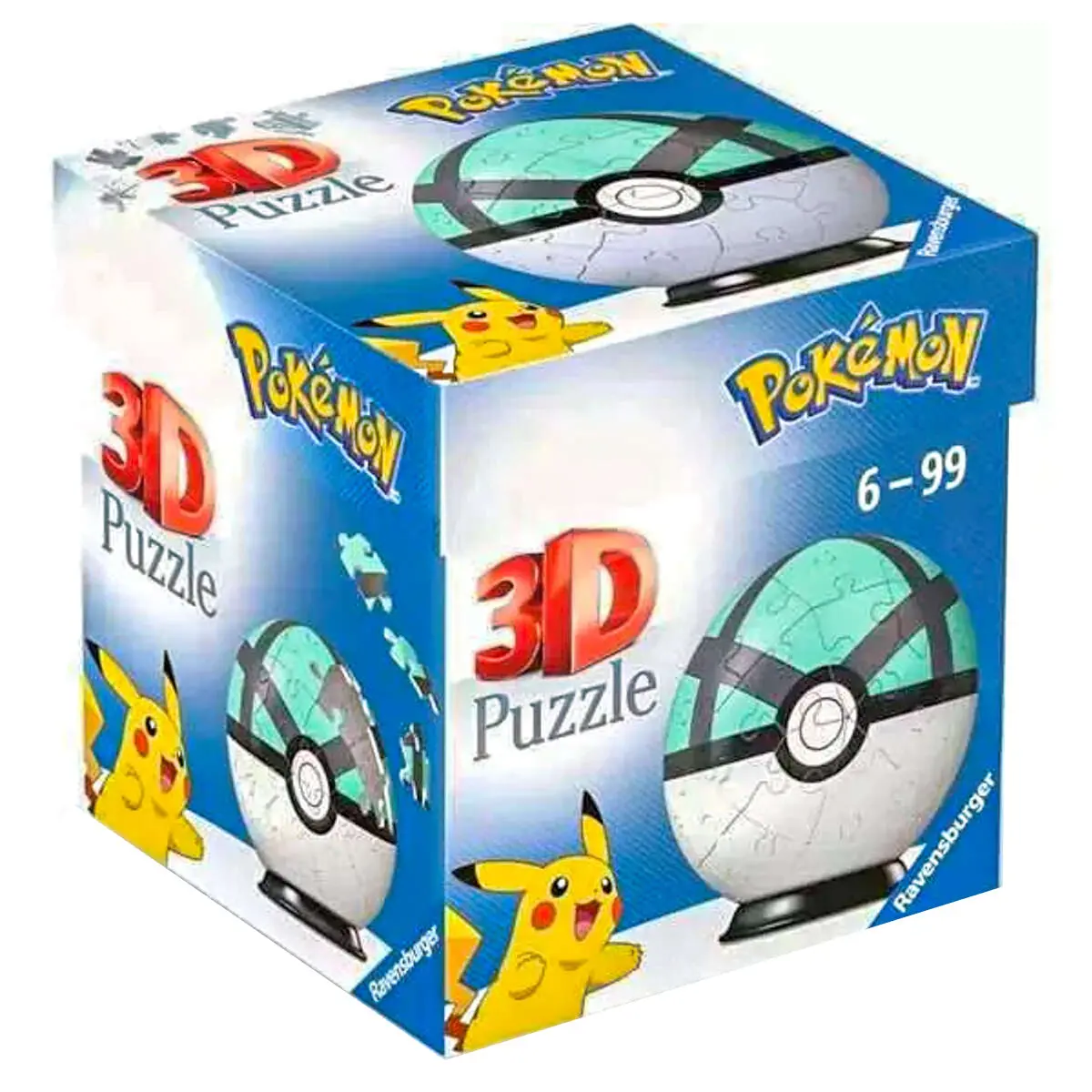 Pokémon 'Net' Pokeball 54 Piece 3D Puzzle 1