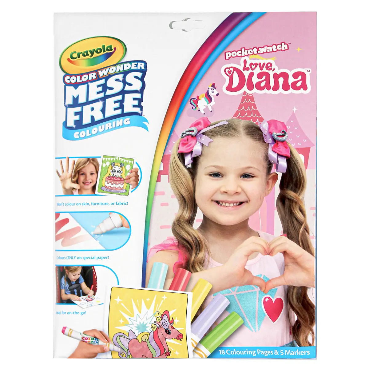 Crayola Color Wonder Mess Free Colouring Love Diana 1