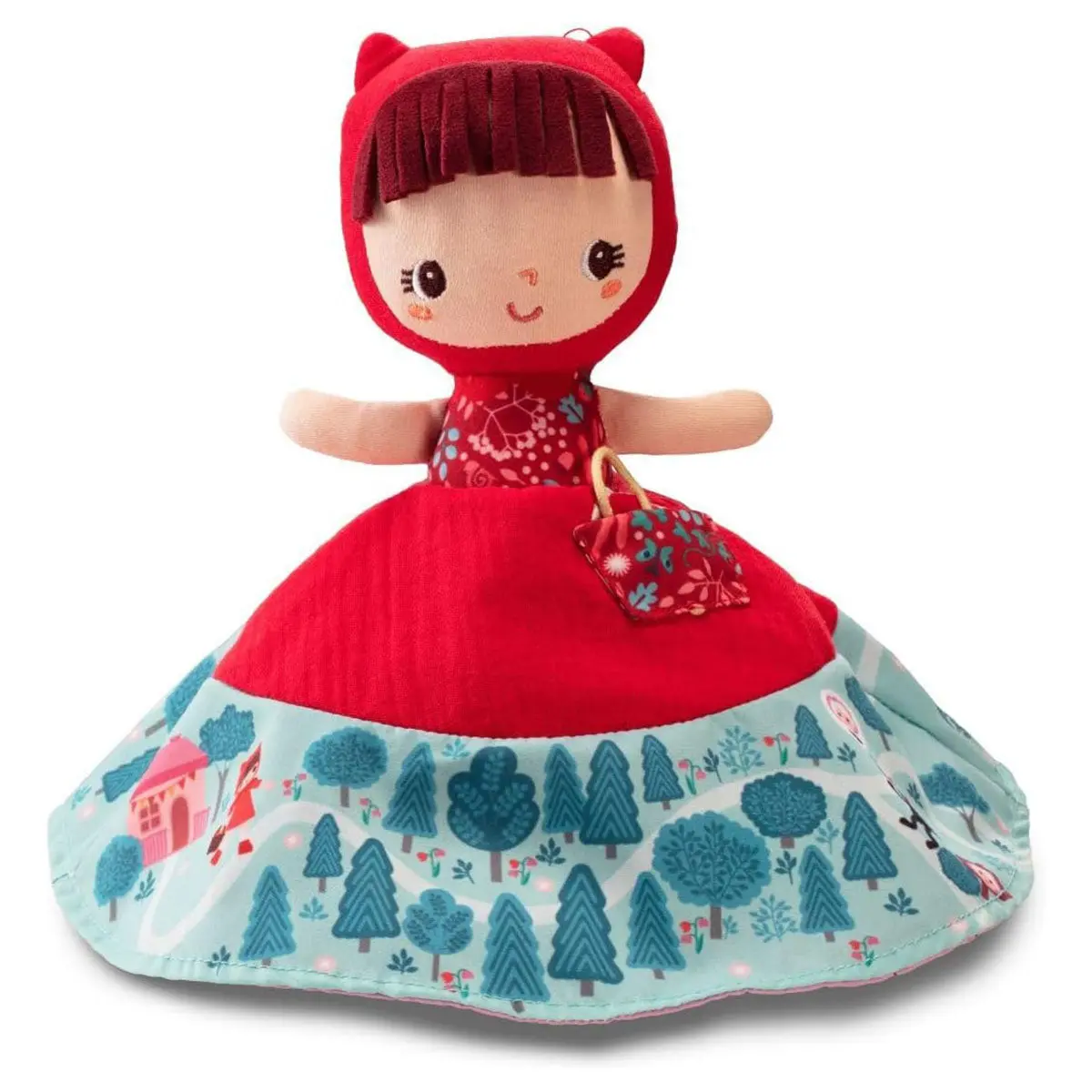Lilliputiens Little Red Riding Hood Reversible Story Doll 1