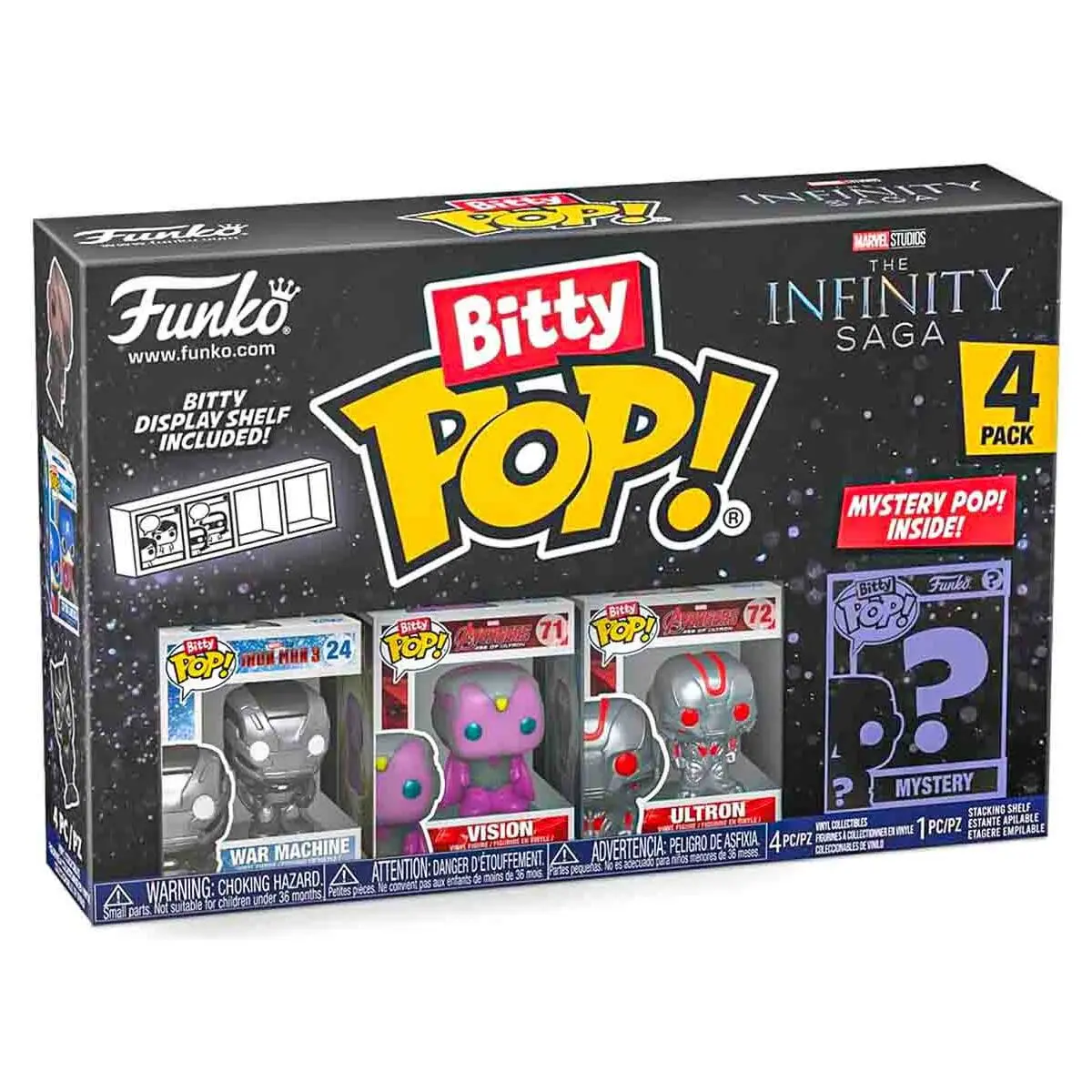 Funko Bitty Pop! Marvel: The Infinity Saga Mini Figures Series 3 (4 Pack) 1