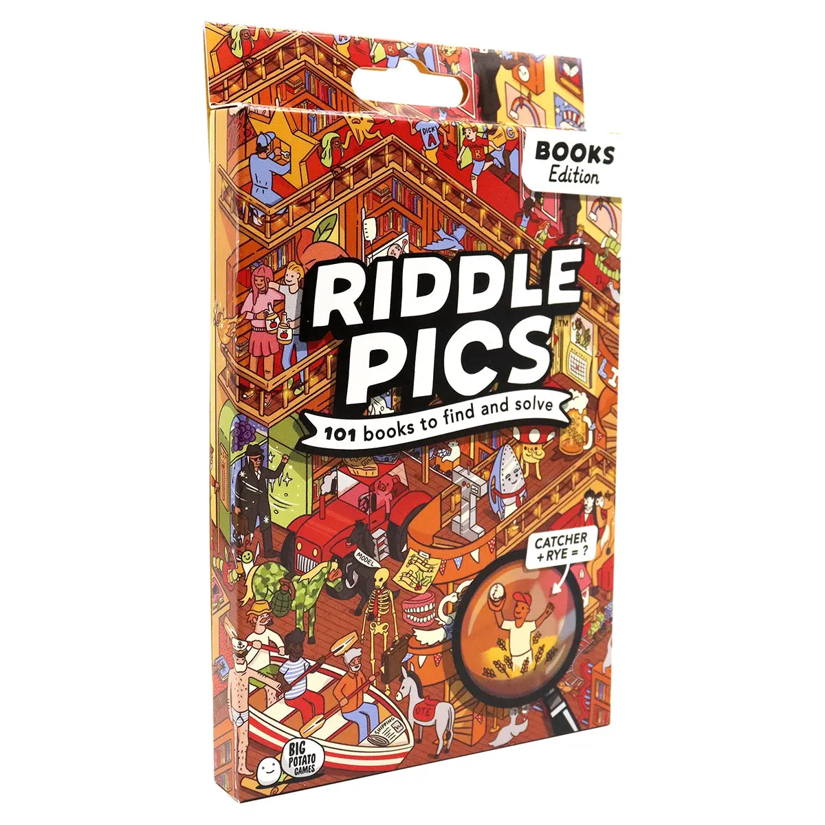 Riddle Pics: Books Edition Puzzle Game 1