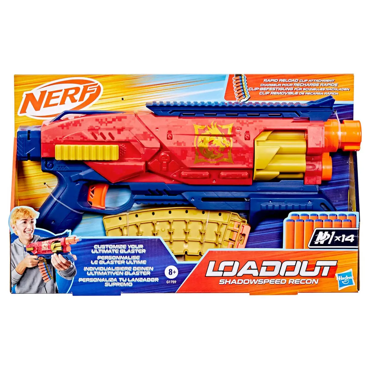 Nerf Loadout Shadowspeed Recon Blaster 1
