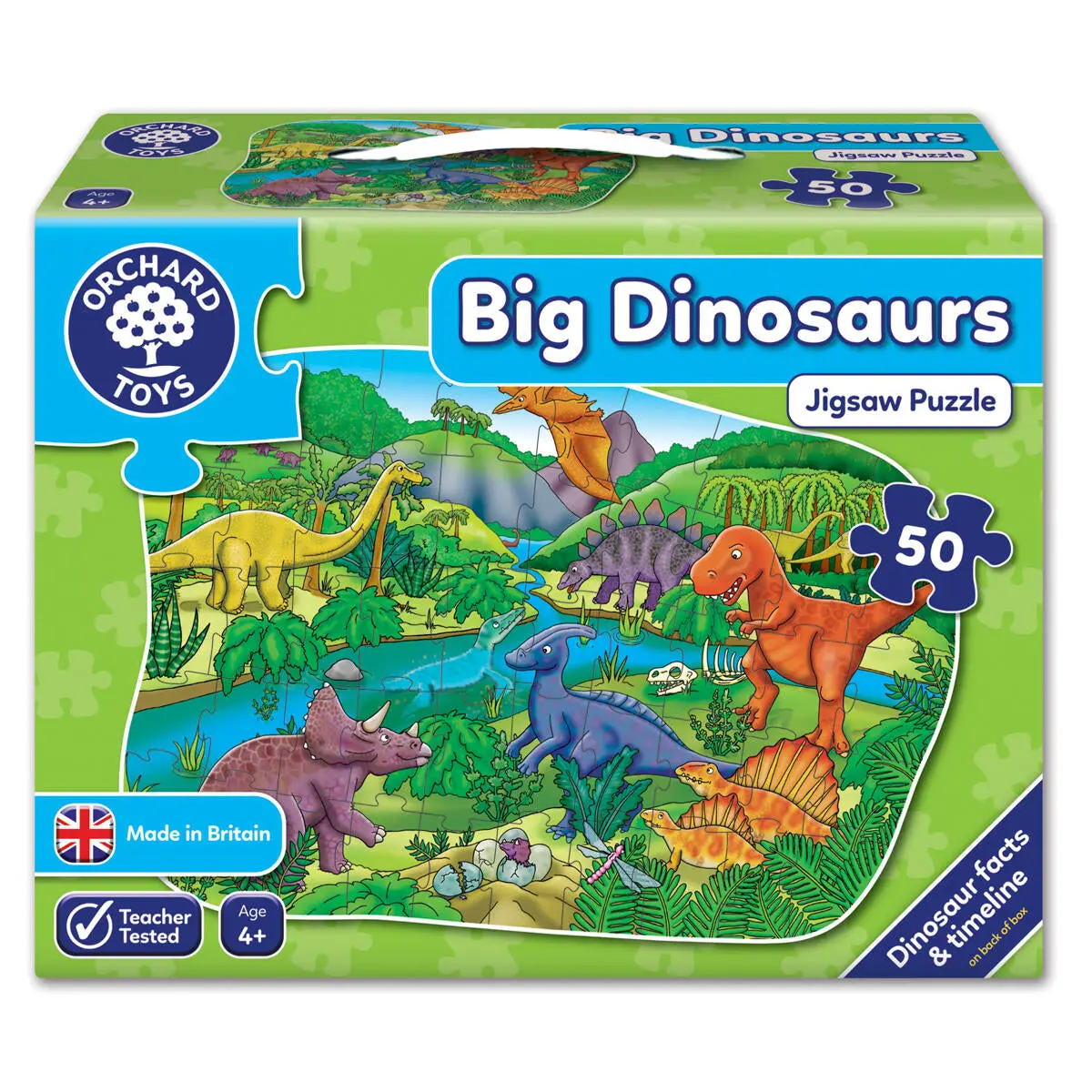 Orchard Toys Big Dinosaurs 50 Piece Jigsaw Puzzle 1