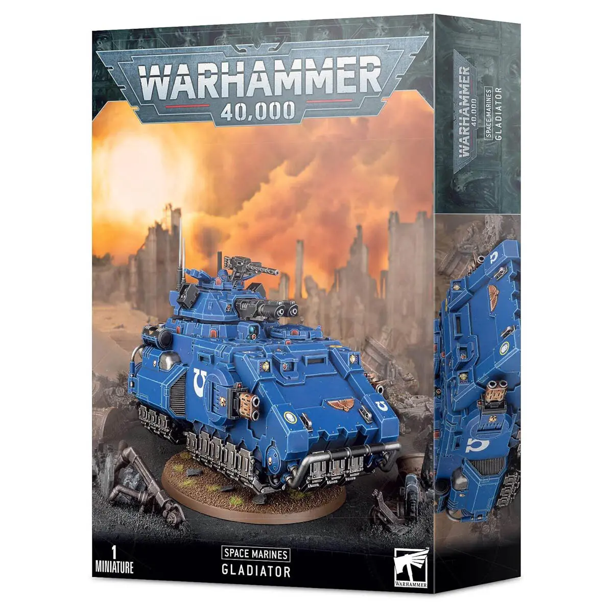 Warhammer 40,000 Space Marines: Gladiator Valiant Miniature 1