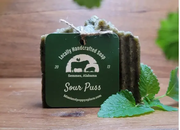 Mimi And Poppy's Place Sour Puss Soap 1