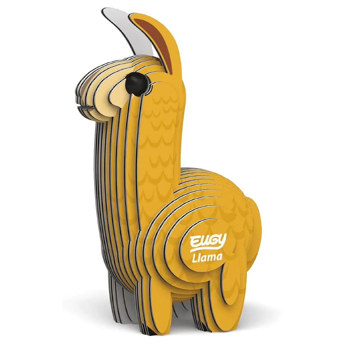 Eugy Llama 3D Cardboard Model Kit 1