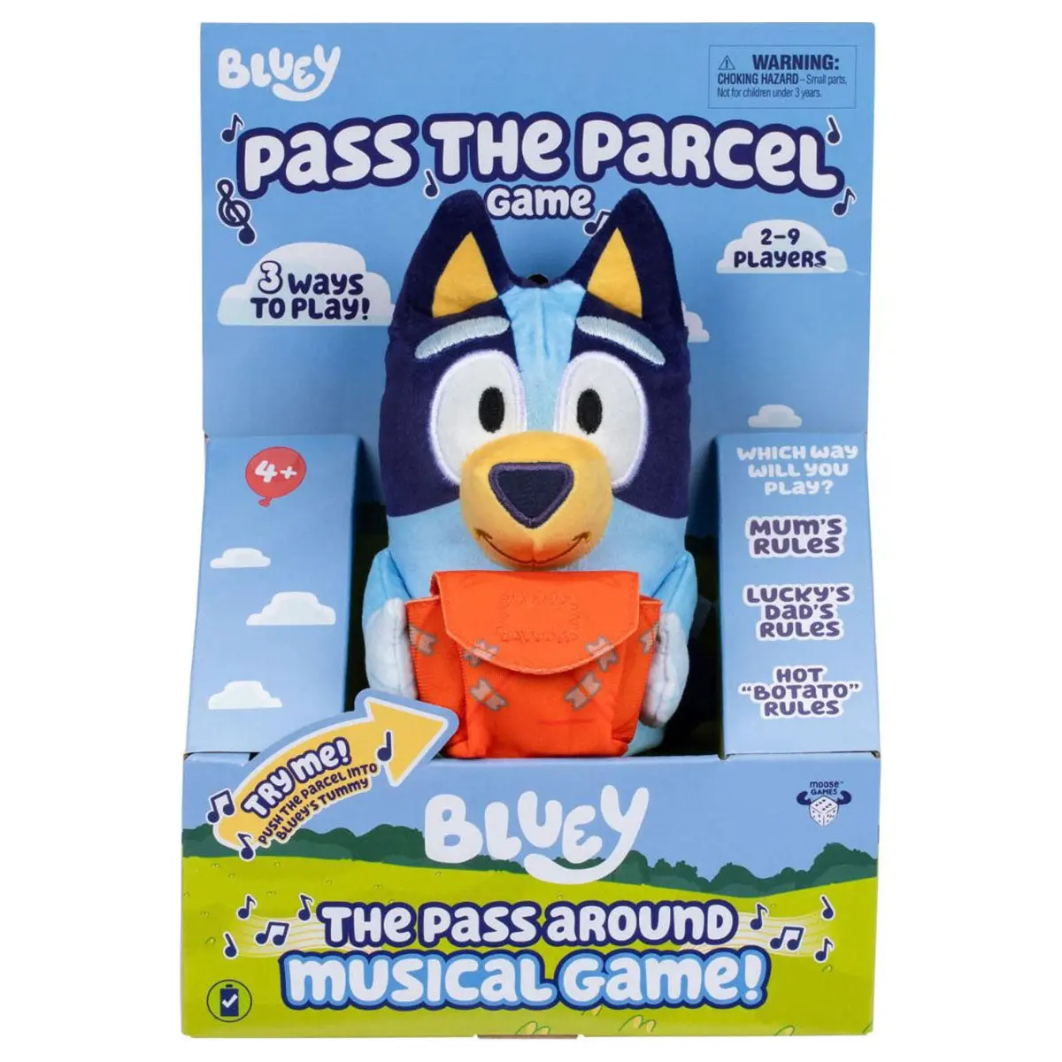 Bluey The Pass Around Musical Game 1