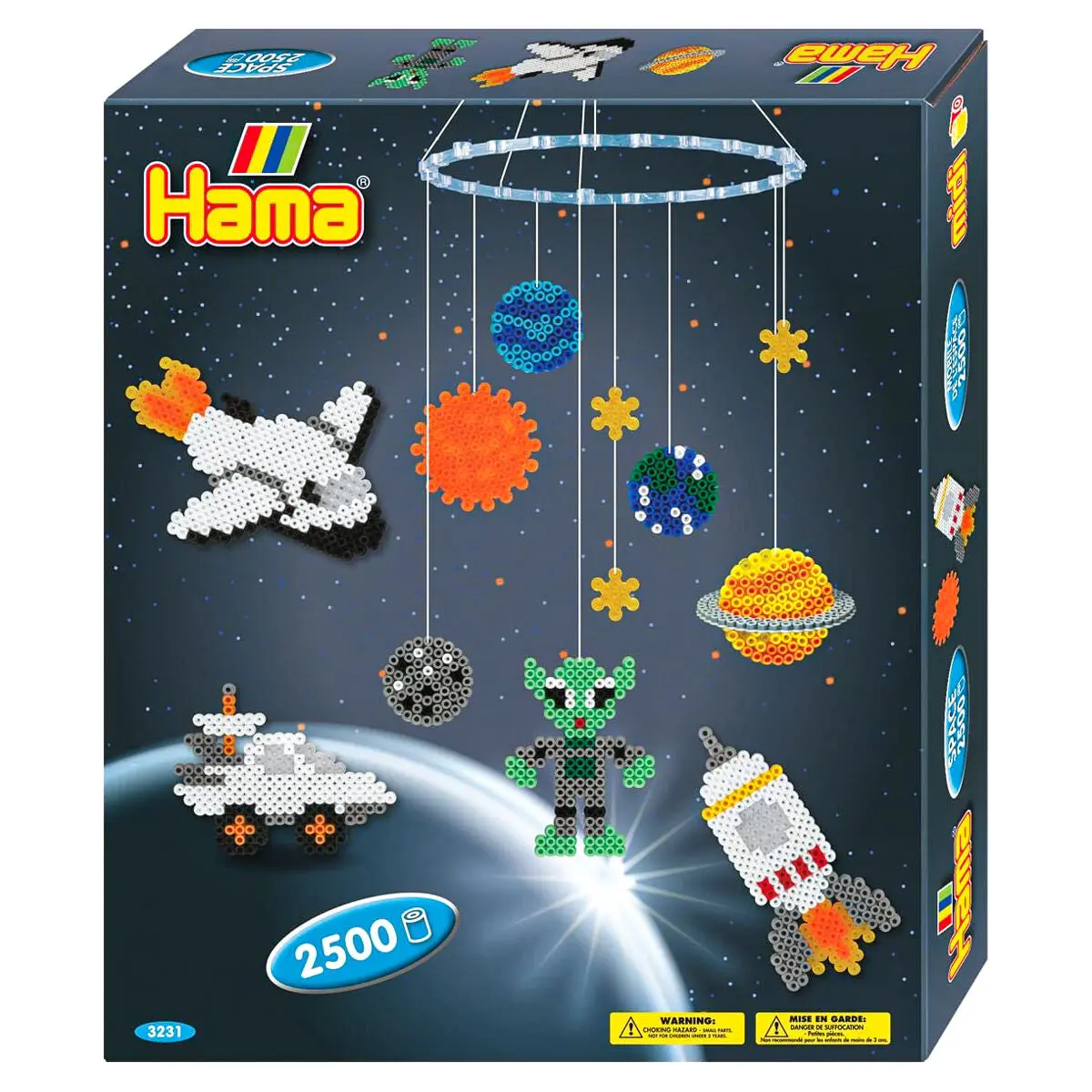 Hama Midi Beads Space Hanging Mobile Set 1