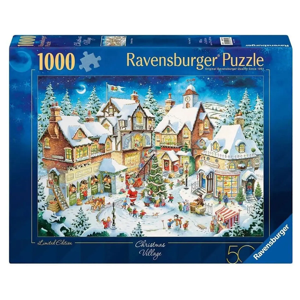 Ravensburger Limited Edition Christmas Village 1000 Piece Jigsaw Puzzle 1