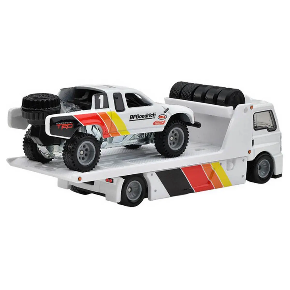 Hot Wheels Car Culture: Team Transport: Fleet Street And Toyota Off-Road Truck 2