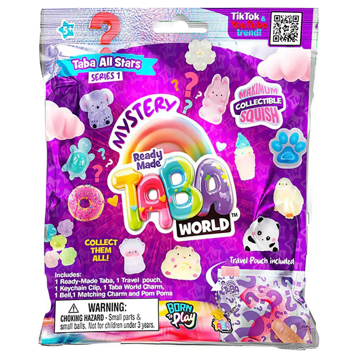 Taba World: Taba All Stars Series 1 Mystery Squish Figure 1