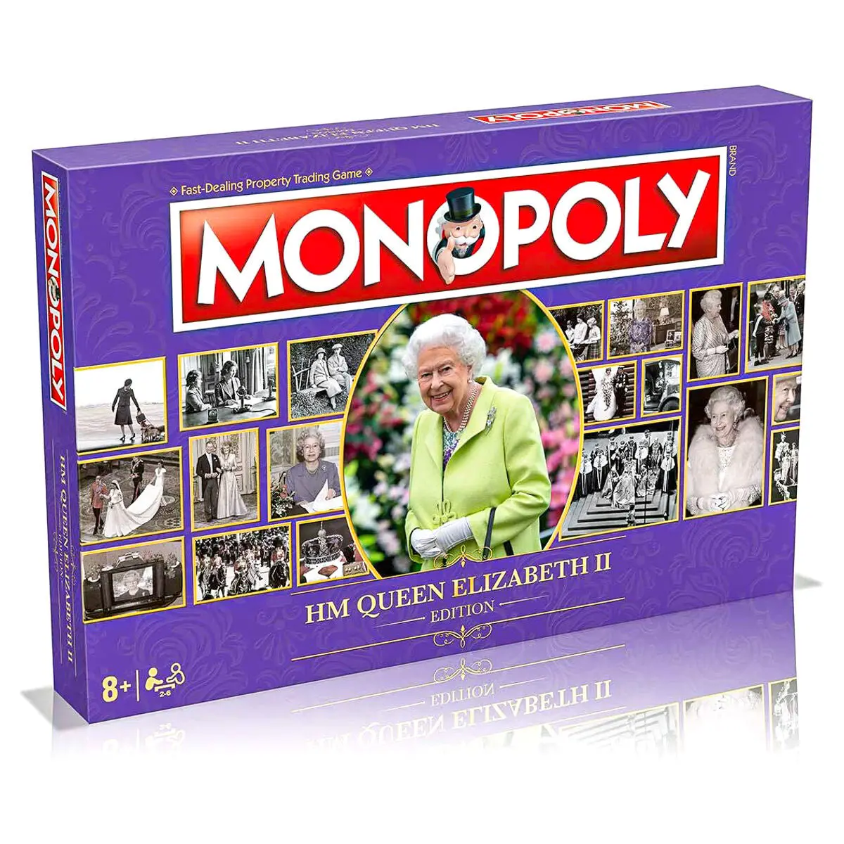 Monopoly Board Game Hm Queen Elizabeth Ii Edition 1