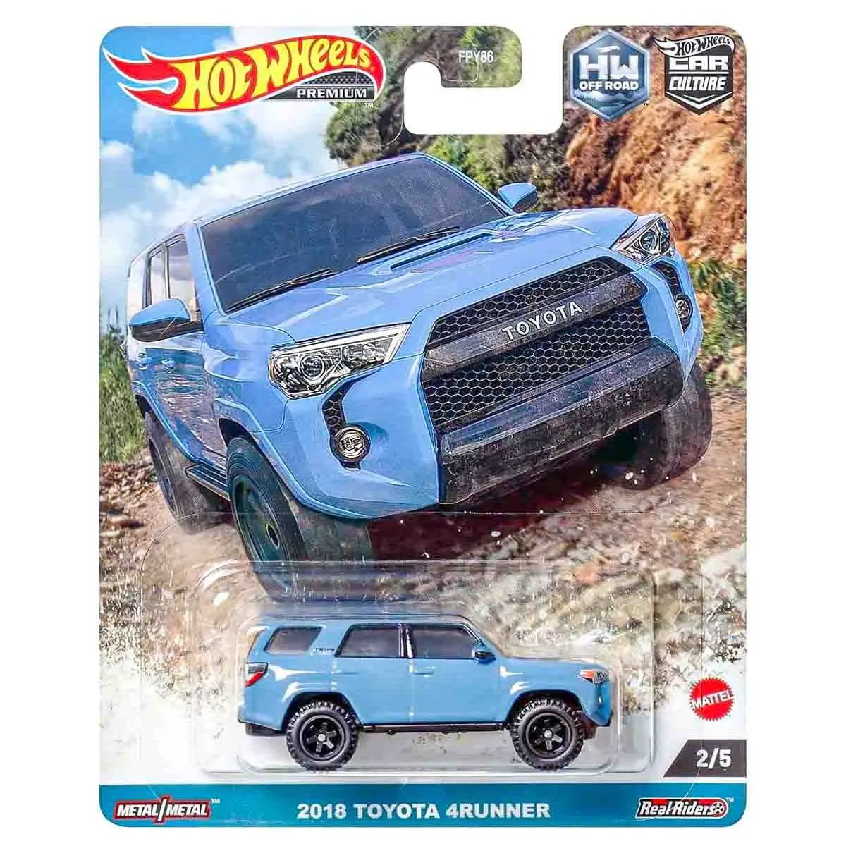 Hot Wheels Car Culture: Off-Road: 2018 Toyota 4Runner (2/5) 1
