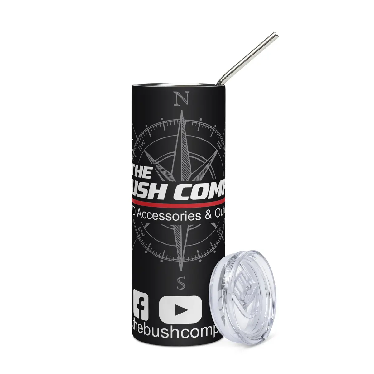 Stainless Steel Tumbler - Black 1