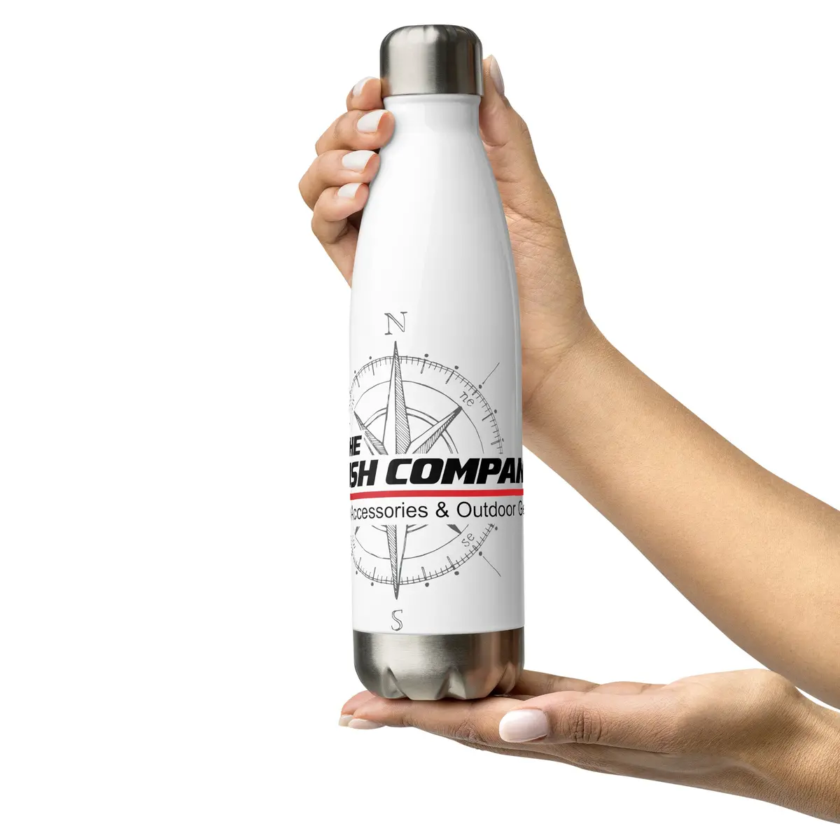 Stainless Steel Water Bottle - White 1