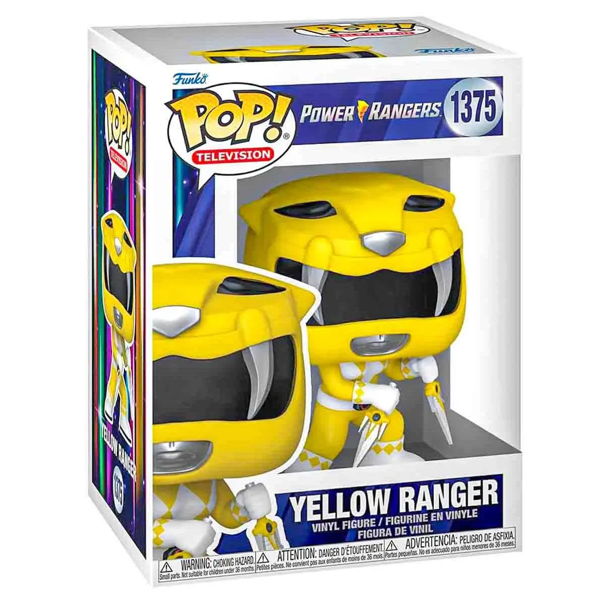 Funko Pop! Television: Power Rangers 30Th Anniversary: Yellow Ranger Vinyl Figure #1375 1