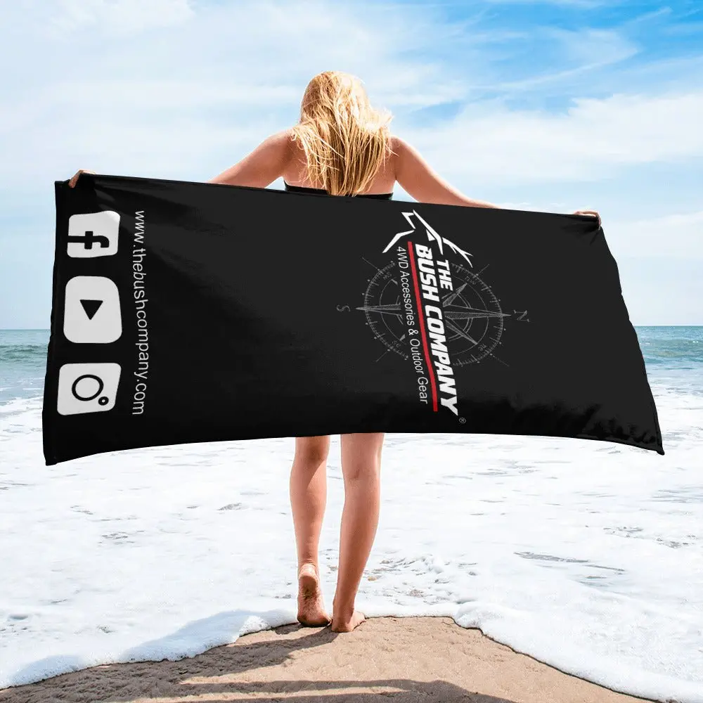 Beach Towel Black 1