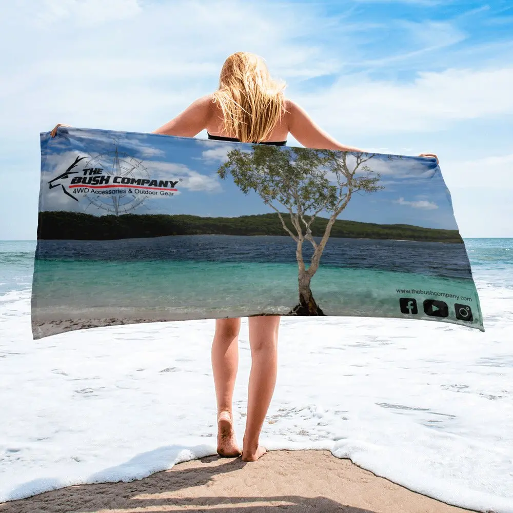 Beach Towel - Fraser Island Lake Mckenzie 1