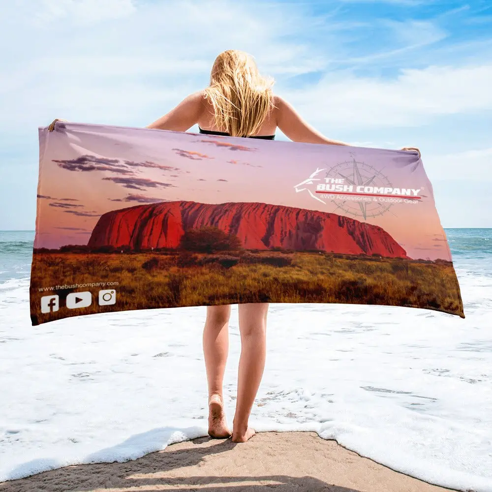 Beach Towel - Uluru 1