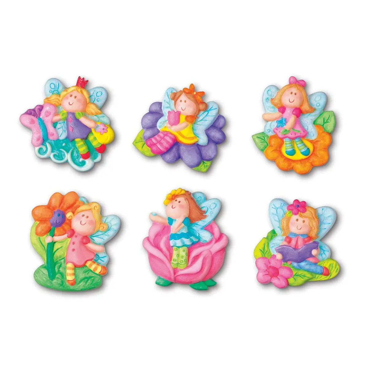 Mould & Paint Glitter Fairies 1