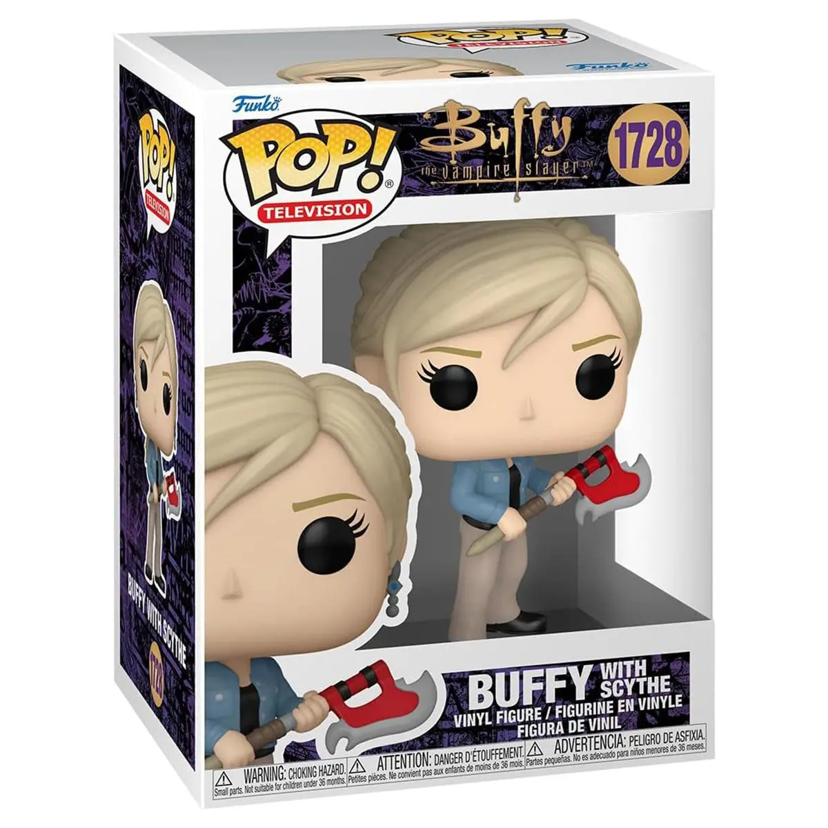 Funko Pop! Television: Buffy The Vampire Slayer: Buffy With Scythe Vinyl Figure #1728 1