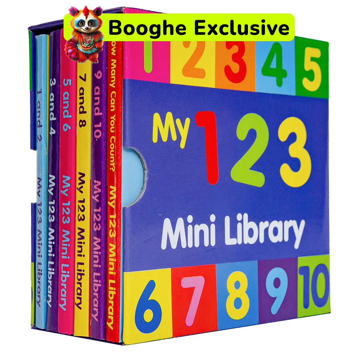 My 123 Mini Library Board Books (Set Of 6) 1