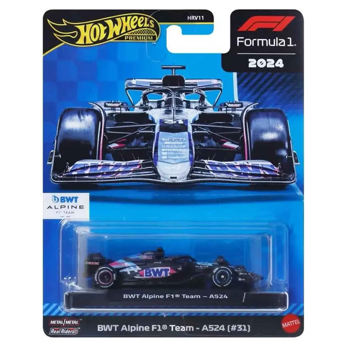 Hot Wheels Formula 1 2024: Bwt Alpine F1 Team A524 (#31) Pierre Gasly 1