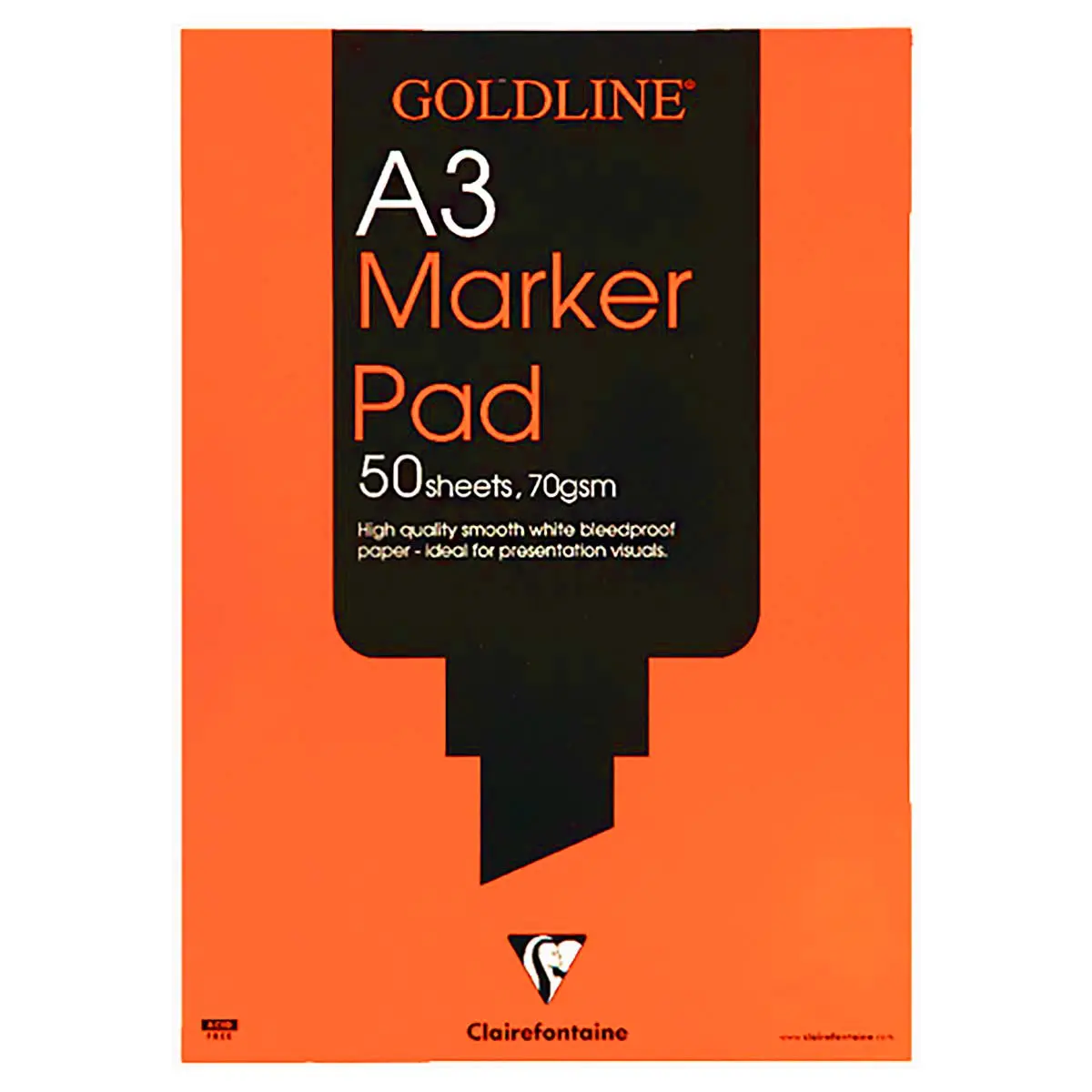 Clairefontaine Goldline A3 Marker Pad 50 Sheets 1