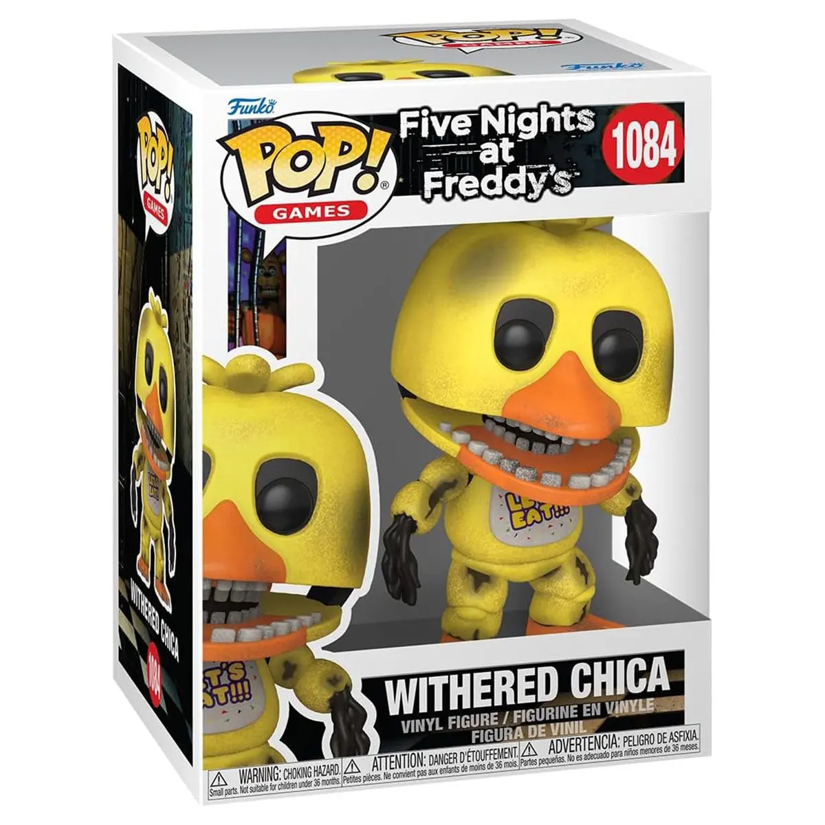 Funko Pop! Games: Five Nights At Freddy's: Withered Chica Vinyl Figure #1084 1