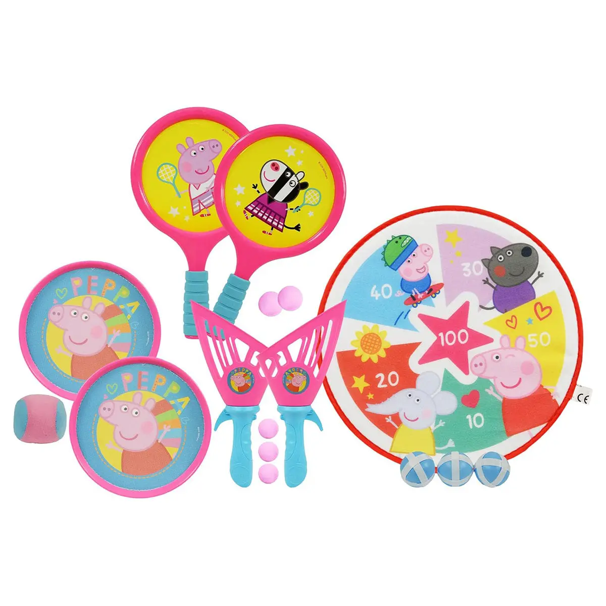 Peppa Pig Bumper Box 4-In-1 Garden Games Set 1