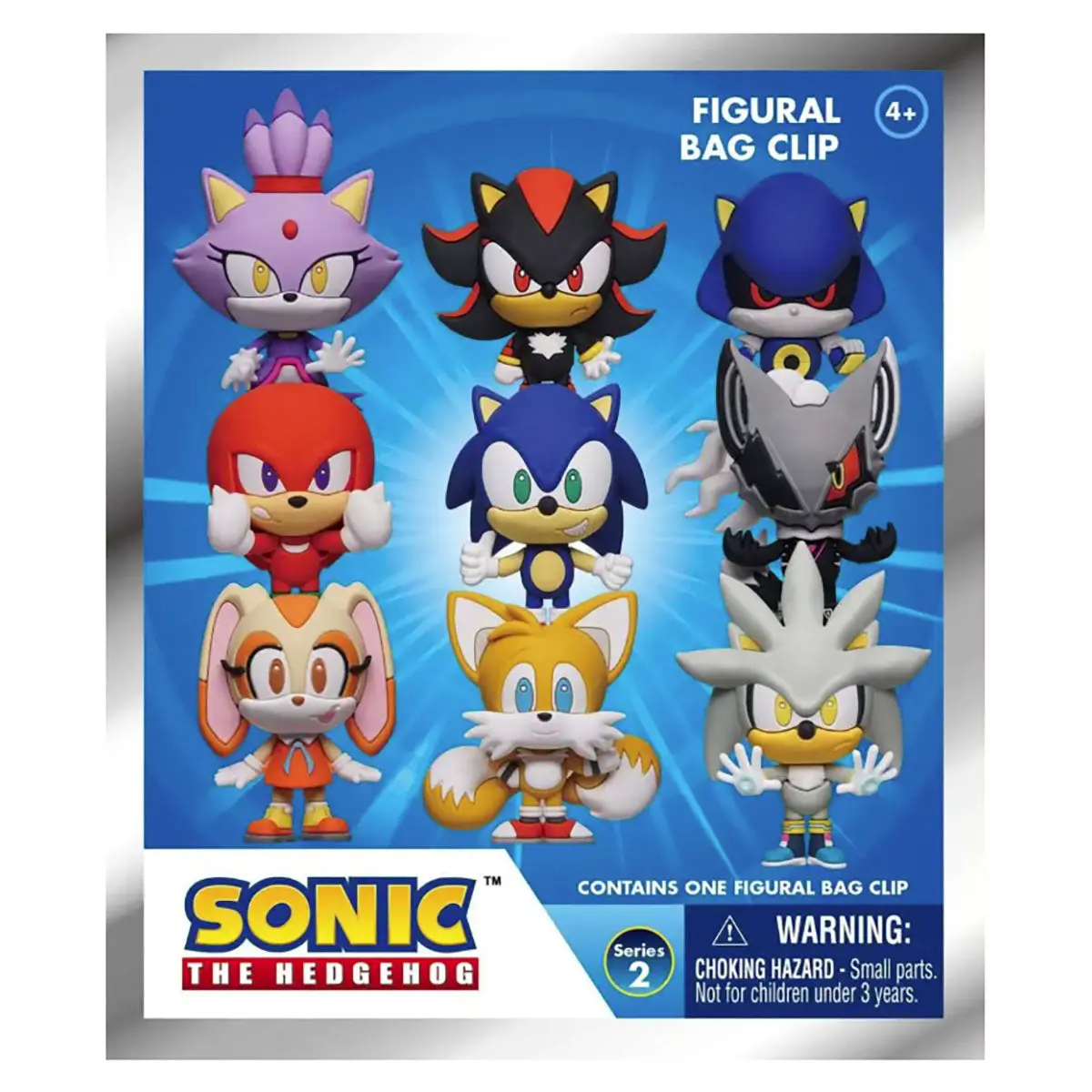 Sonic The Hedgehog Series 2 Figural Bag Clip (Styles Vary) 1