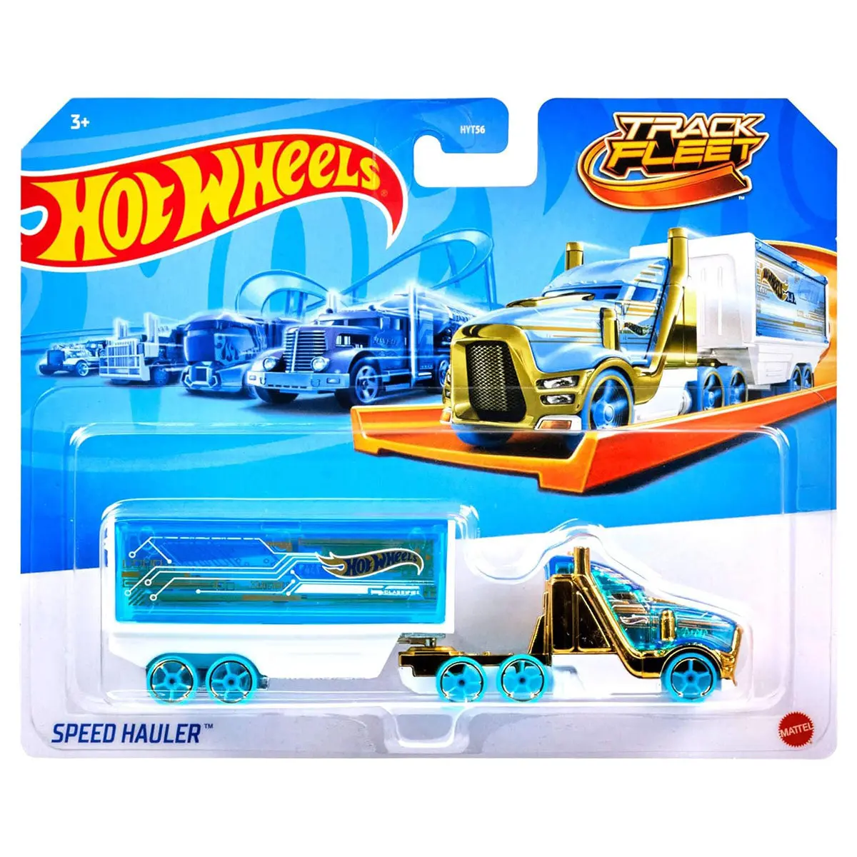 Hot Wheels Track Fleet: Speed Hauler 1:64 Scale Vehicle 1