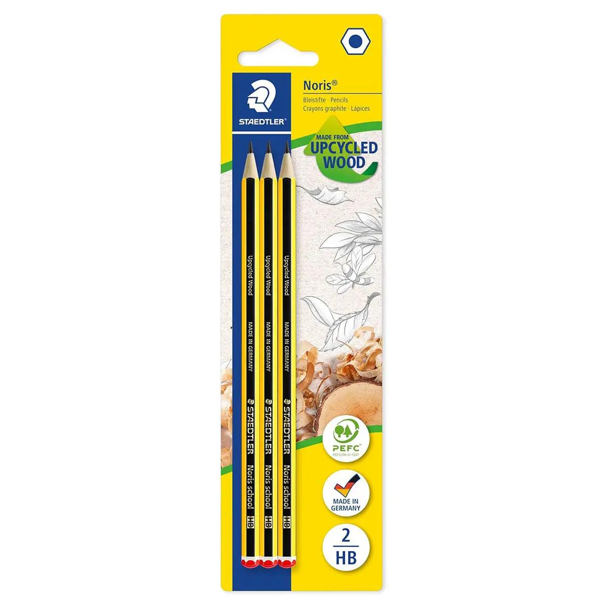 Staedtler Noris Hb Pencil (3 Pack) 1