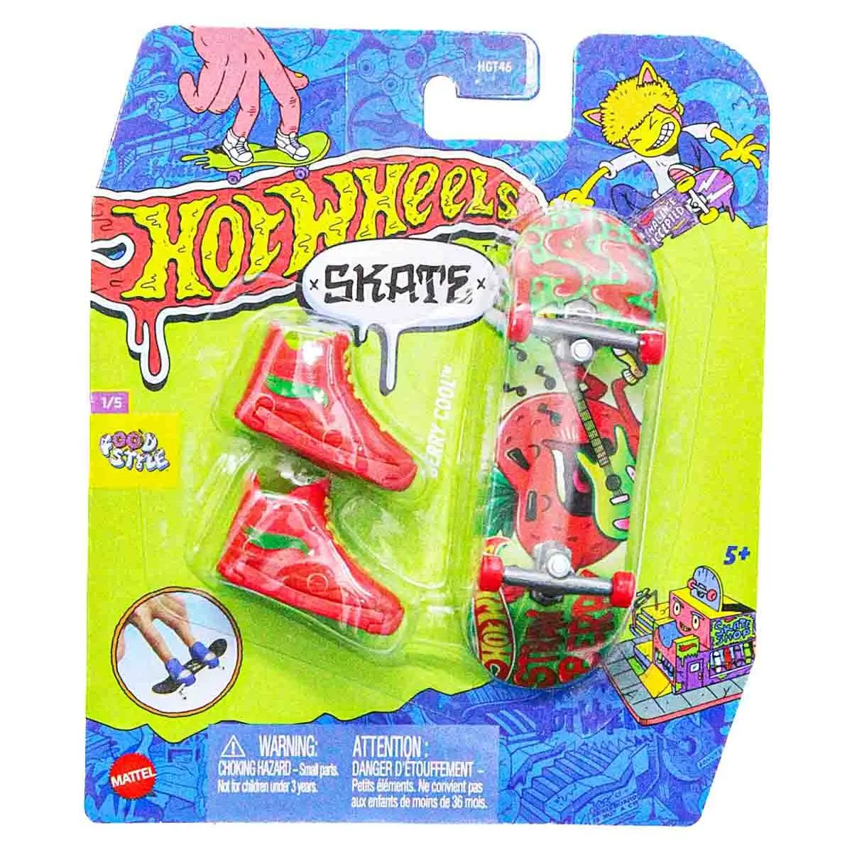 Hot Wheels Skate: Berry Cool Fingerboard 1