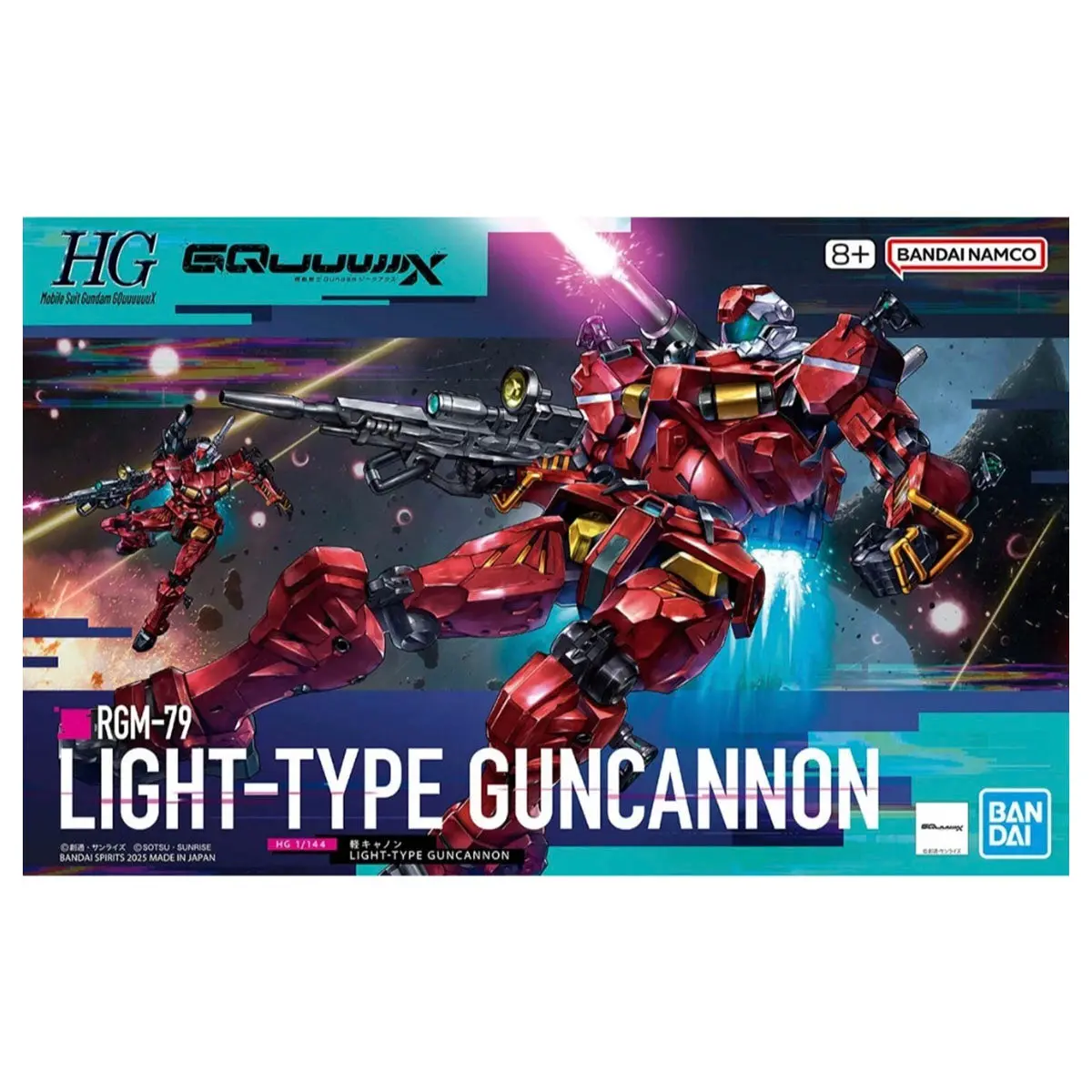 Hg Light-Type Guncannon Model Kit 1