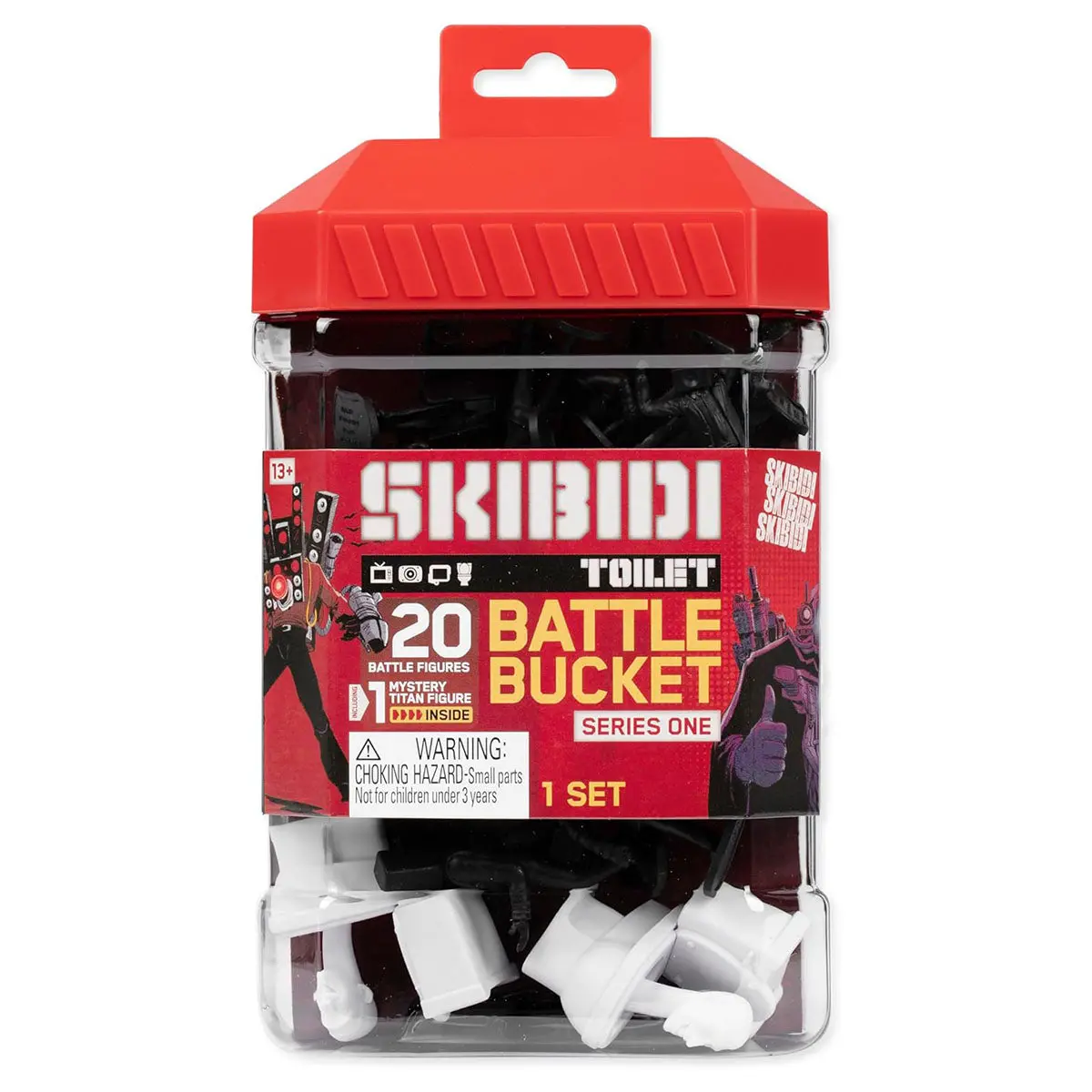 Skibidi Toilet Battle Bucket Set Series One 1
