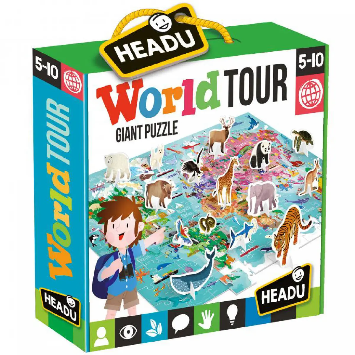 Headu World Tour Giant Puzzle 1