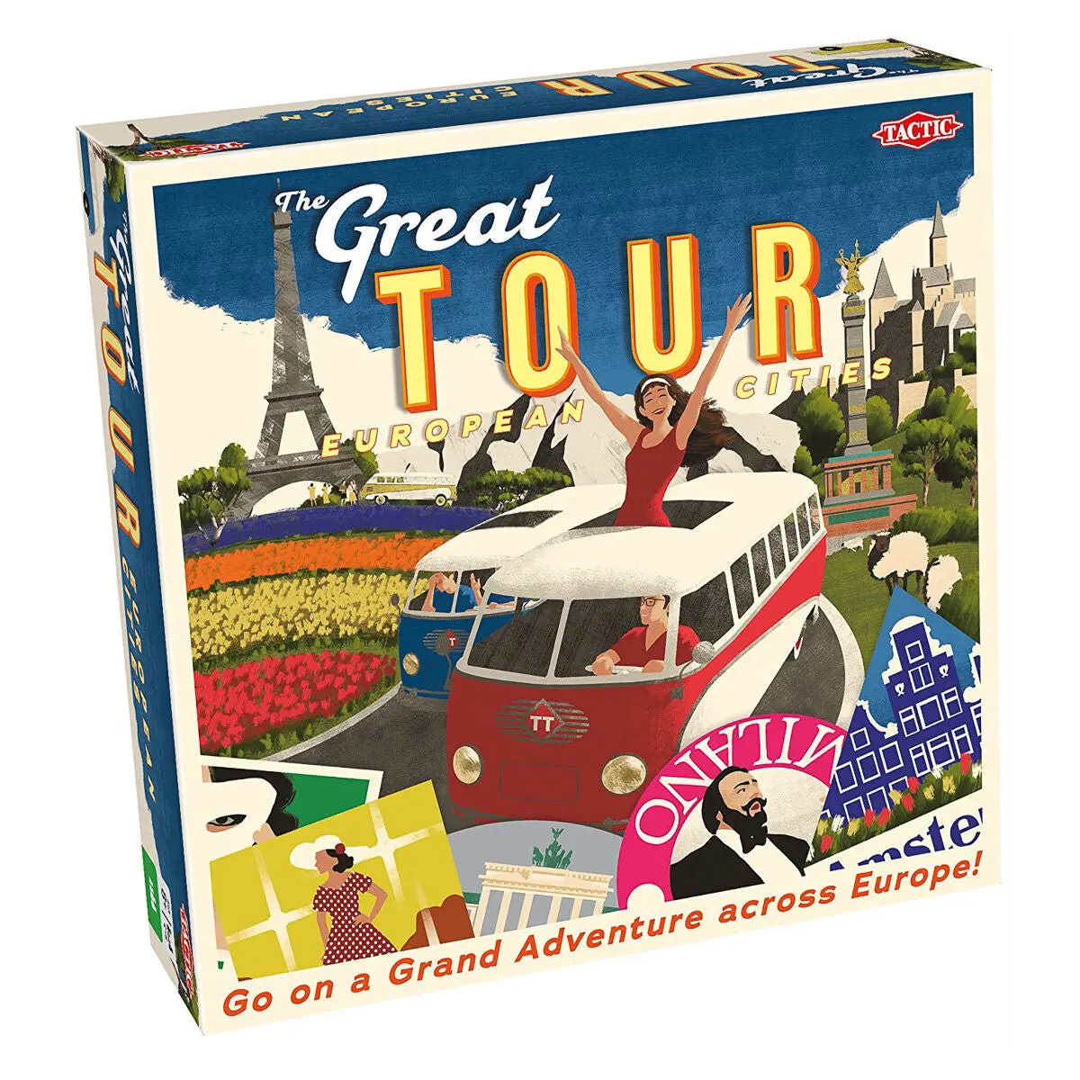 The Great Tour: European Cities Board Game 1