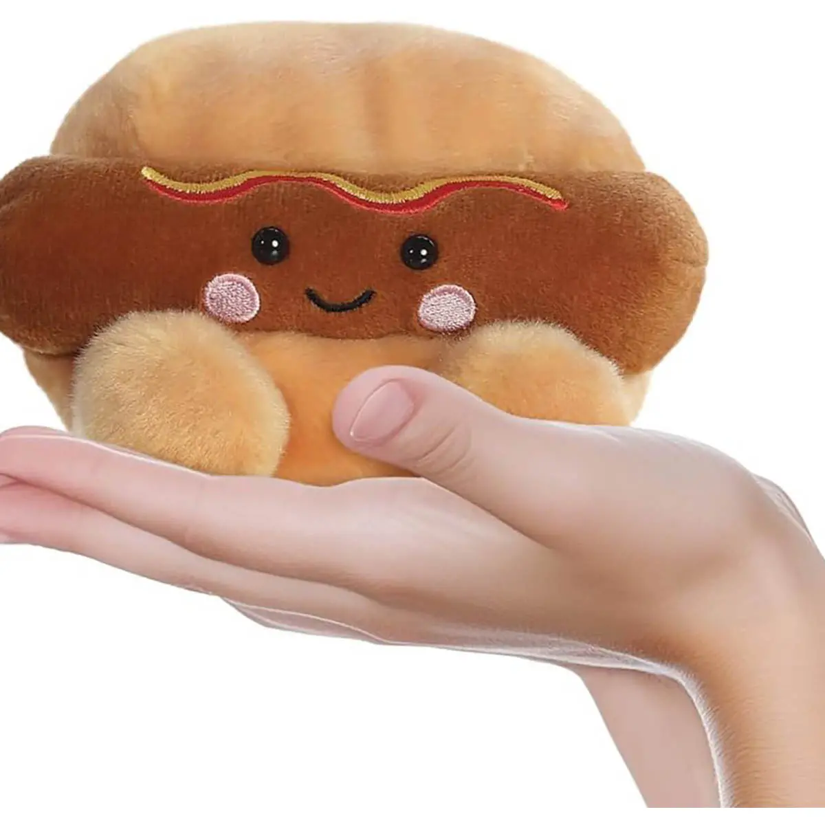 Palm Pals Colson Hot Dog 13Cm Soft Toy 2