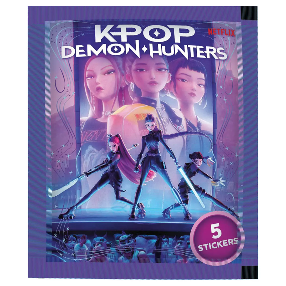 K-Pop Demon Hunters Official Stickers Pack 1