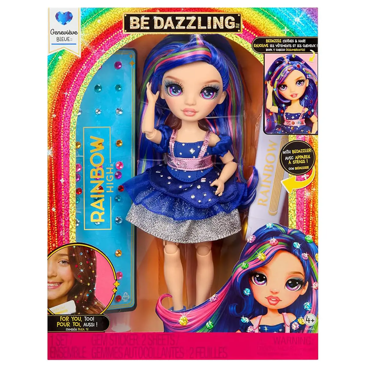 Rainbow High Be Dazzling Geneviève Bleue Fashion Doll 1