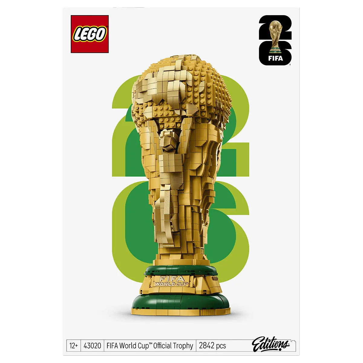 Lego Fifa World Cup Official Trophy Building Set 1