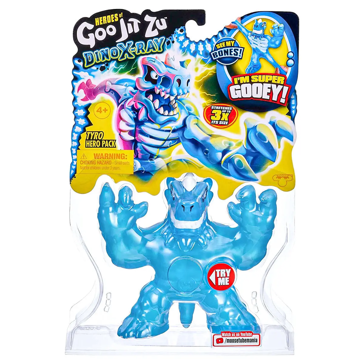 Heroes Of Goo Jit Zu Dino X-Ray Tyro Stretch Figure 1