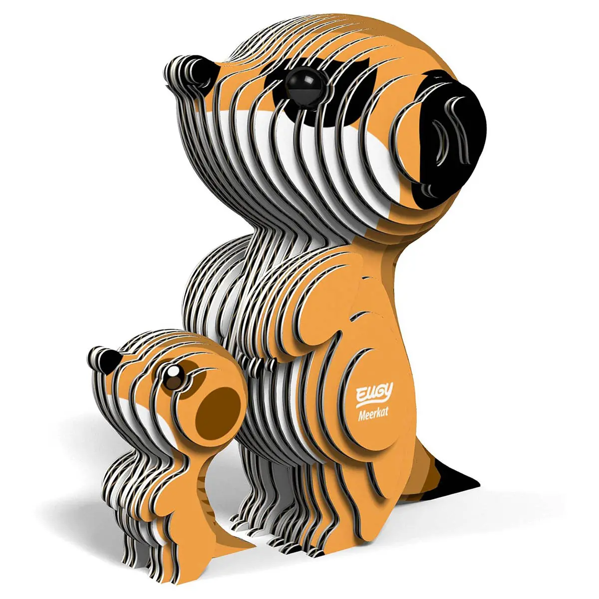 Eugy Meerkat 3D Cardboard Model Kit 1