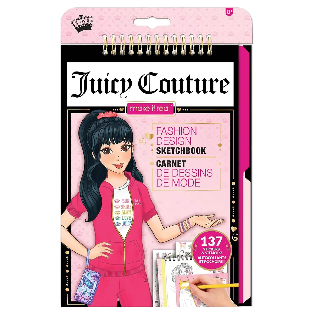 Juicy Couture Fashion Design Sketchbook 1