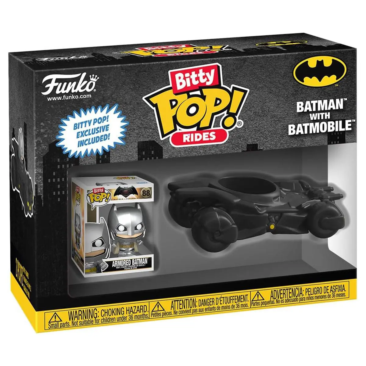 Funko Bitty Pop! Rides: Dc Batman: Batman With Batmobile 1
